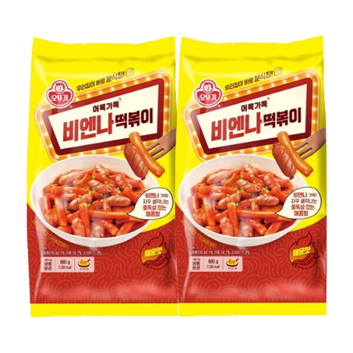 오뚜기 비엔나 떡볶이 680g (2개)