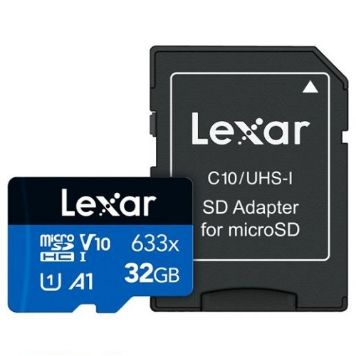 Lexar micro SD High-Performance 633X (32GB)