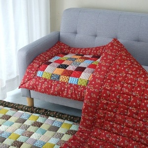 도톰한 손누빔 소파패드3인 4인 순면 돌소파 패드