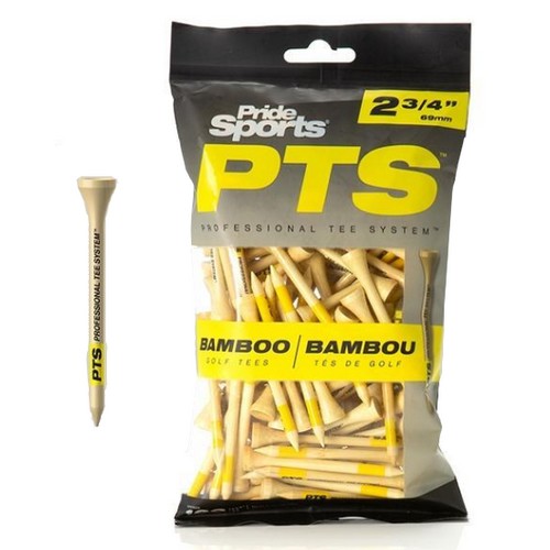 프라이드스포츠 PTS 뱀부 골프티 미들티 69mm (100개)_이미지