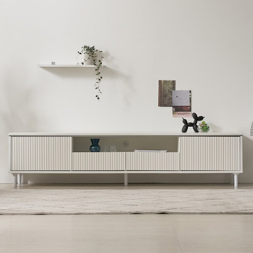  마리메종 루이스 와이드 템바보드 수납 거실장 2000