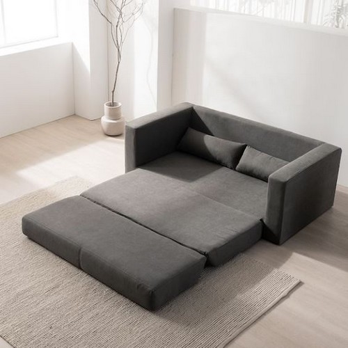 바로크가구 아르테 아쿠아텍스 접이식 소파베드 3인용_이미지