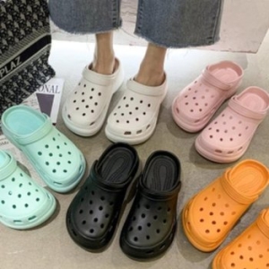  옷자락 여자 키높이 파스텔 아쿠아 샌들 S8725435