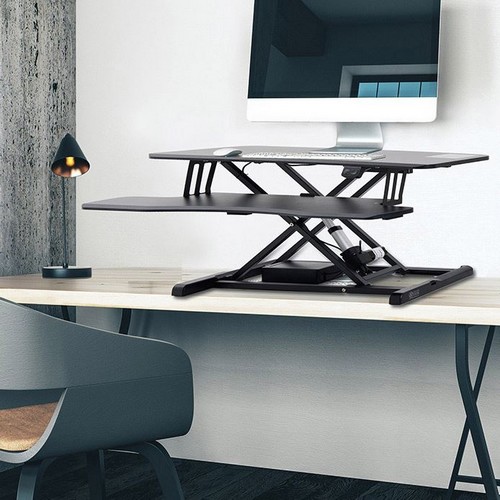 닥터데스크 듀얼오토 스탠딩 책상 거치형 (950x400)_이미지