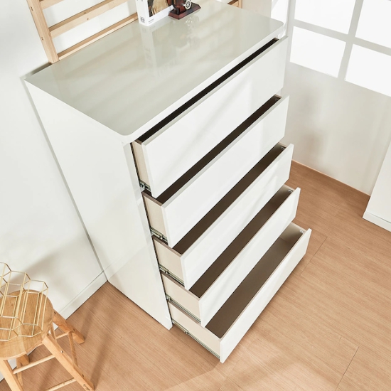 블레스가구 나이스 5단 틈새 옷 서랍장 900_이미지