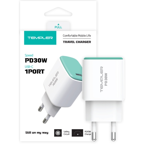 지스타코리아 TEMPLER PD PPS 30W 충전기 TEM-H22-P30U1