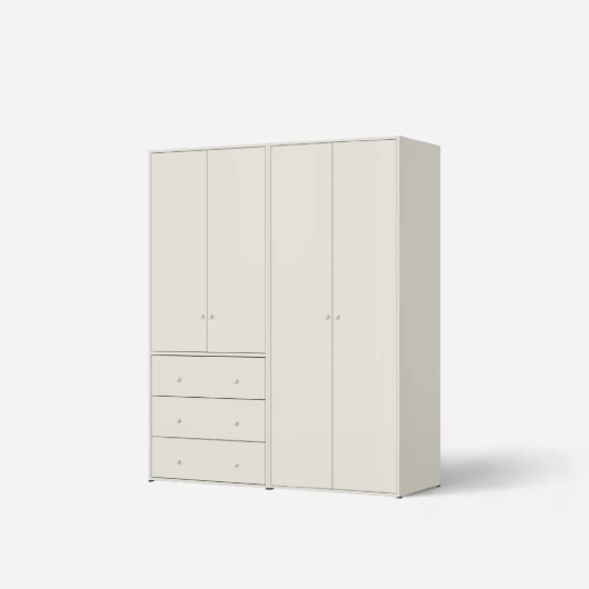 샘키즈 보나 서랍형+행거형 일반 키큰 옷장세트 1600