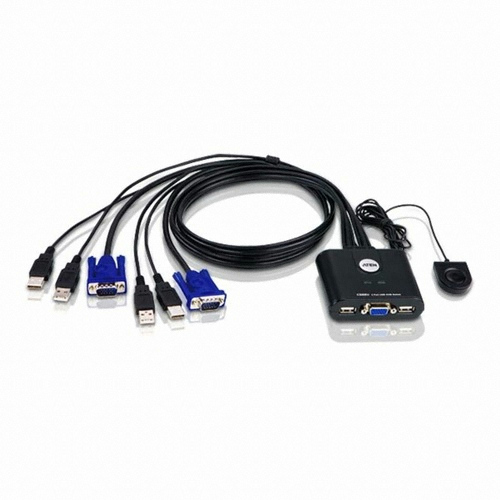 ATEN CS22U 2포트 USB 케이블 KVM 스위치_이미지
