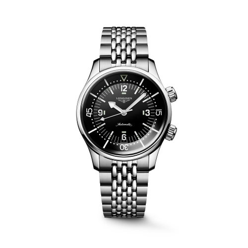 레전드 다이버 블랙 다이얼 39MM L3.764.4.50.7