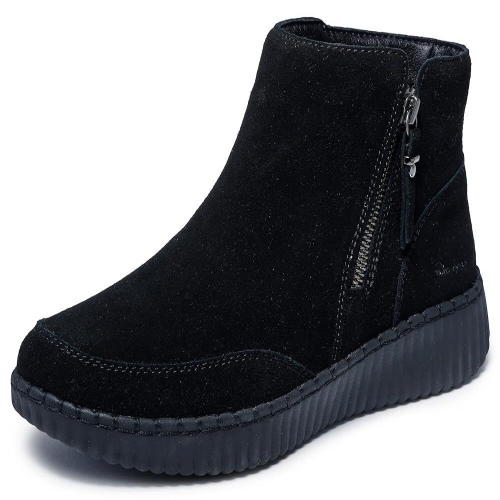 스케쳐스 여성용 Wilshire BLVD-Weekend Crush 앵클 부츠 블랙/블랙 5.5155850 _tok23 5.5_이미지