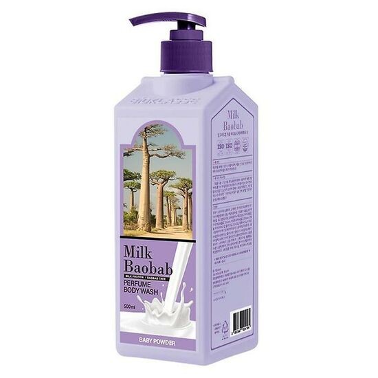 태남생활건강 밀크바오밥 퍼퓸 바디워시 베이비파우더 500ml (2개)