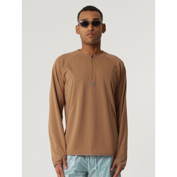 골스튜디오 GOALSTUDIO MS LONG S리 LEEVE QUARTER ZIP-UP-NAVY G5MTZ102NV 156031_이미지