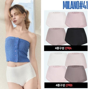 밀라노41  올메쉬 쏙쏙 누디 팬티 (4매)