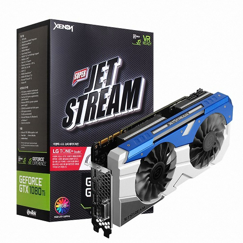 이엠텍 XENON 지포스 GTX1080 Ti Super JETSTREAM D5X 11GB TONE+ EDITION