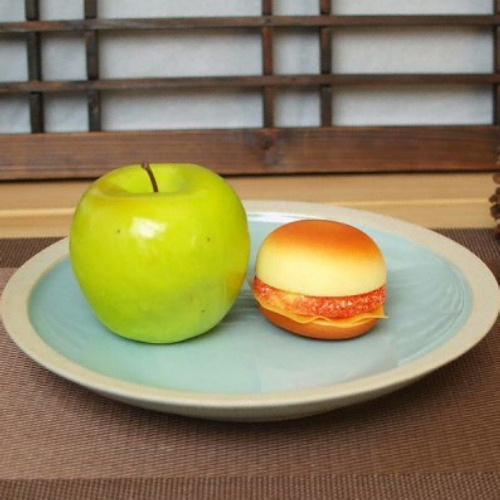 소야도자기 아름 원형부페 접시 2호 (블루)_이미지