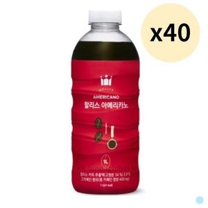 할리스 아메리카노 1L (40개)_이미지