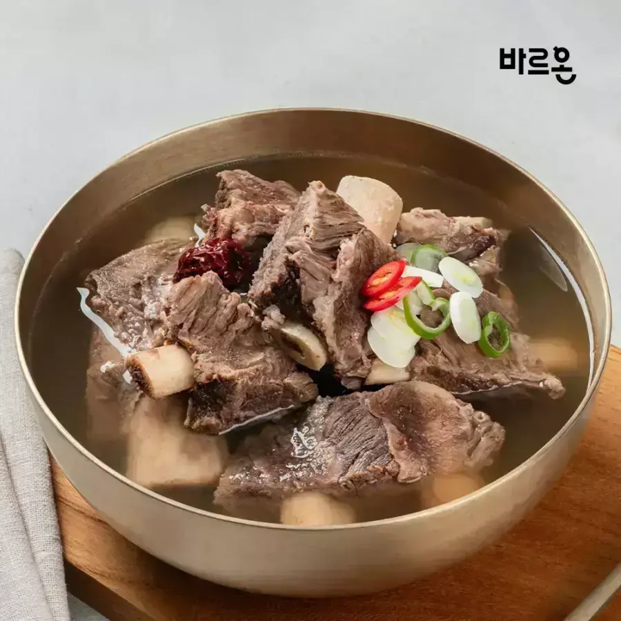 지향  바르온 소갈비탕 600g[5개]