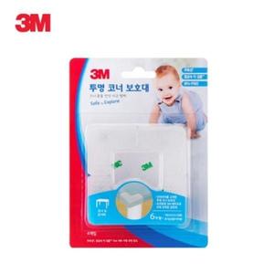 3M 투명 코너 보호대 4개입 투명 00116847