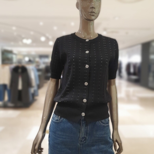 제시뉴욕 알렉시스앤 반팔 니트가디건 BG21OKCD5370