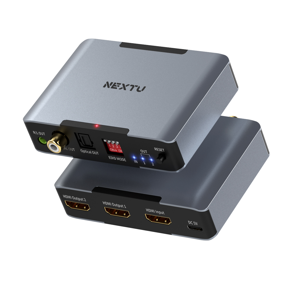 이지넷유비쿼터스 NEXTU 부이우 1:2 HDMI 분배기_이미지