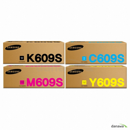정품 CLT-K609S, CLT-C609S, CLT-M609S, CLT-Y609S 4색 세트