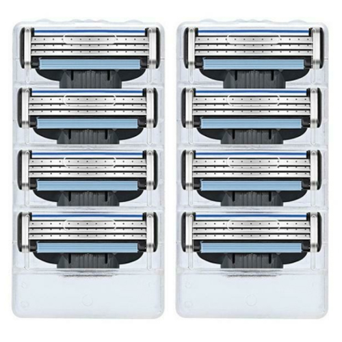 질레트 마하3 터보 호환용 면도날 (8개)_이미지