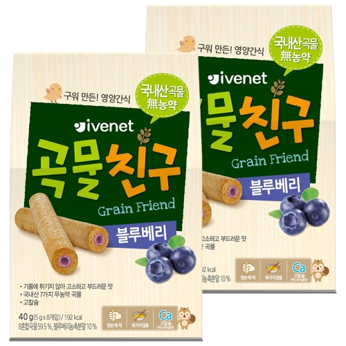 아이배냇 곡물친구 40g (2개)_이미지