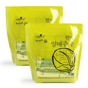 행복우리식품 현미 양배추죽 선식가루 스틱형 600g 2개_이미지