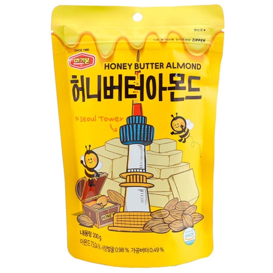 머거본 허니버터 아몬드 200g이미지입니다. 누르면 해당 게시물로 새창이동합니다.