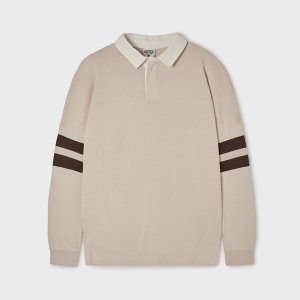 이랜드 후아유 Rugby Sleeve Line T-shirt WHLAF3891U