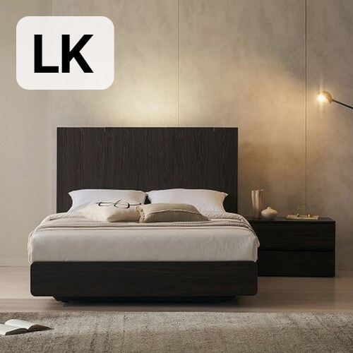 장인가구 까르뎅차콜 호텔 LED 침대 LK (유로탑독립)_이미지