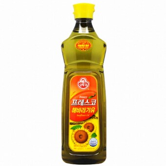 프레스코 <b>해바라기유</b> 900ml