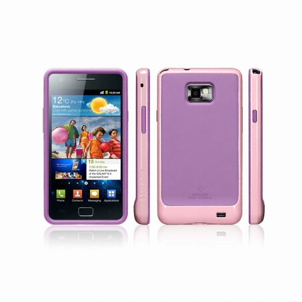 슈피겐 갤럭시S2 네오 하이브리드 샤베트핑크 (SHW-M250S/K)_이미지