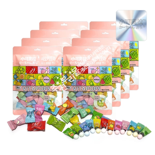 샤오커오라 무설탕 캔디 100g (8개)