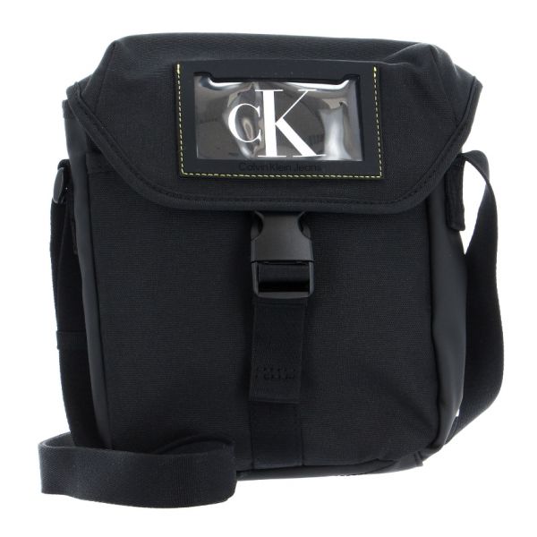 캘빈클라인 Calvin Klein CKJ 카고 플랩 리포터 블랙 가방 숄더백 크로스백 382432_이미지