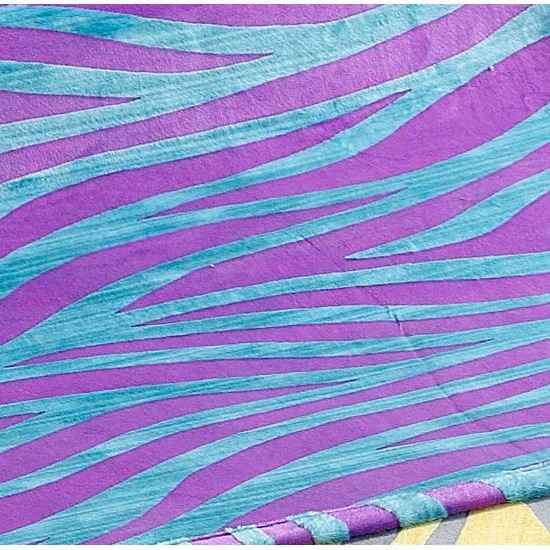 에어론 꿈에자리 지브라 착번아웃 극세사 카페트 (250x200cm)_이미지