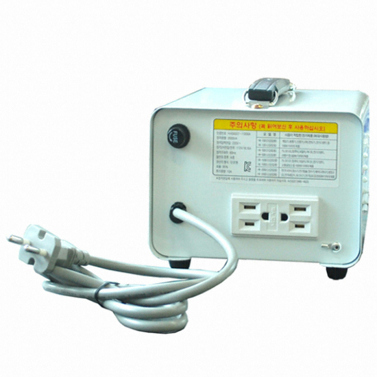한일공업 강압기 트랜스 HI-2000D (110V)_이미지