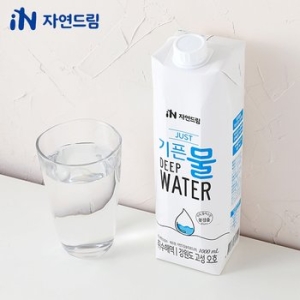  자연드림 JUST 기픈물 딥워터 1L [12개]