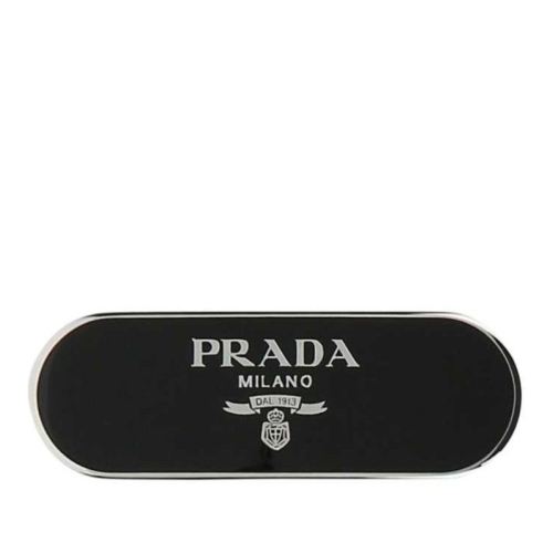 프라다 블랙 메탈 헤어 클립 1IF0222BA6 F0002