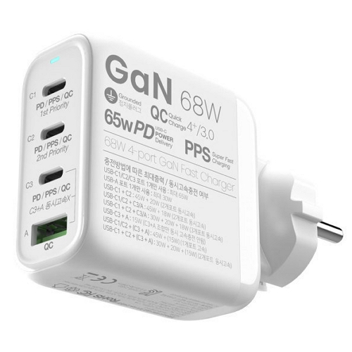 �����̽��� PD PPS 68W 4��Ʈ GaN ������ ������ PB-PD-079PTA