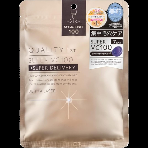 퀄리티퍼스트 더마 레이저 마스크팩 슈퍼 VC100 (7매)