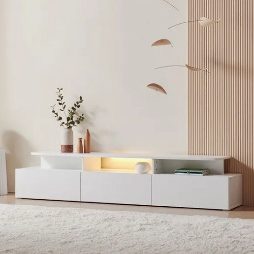 라자가구 비바 블랑 LED 거실장 2000_이미지