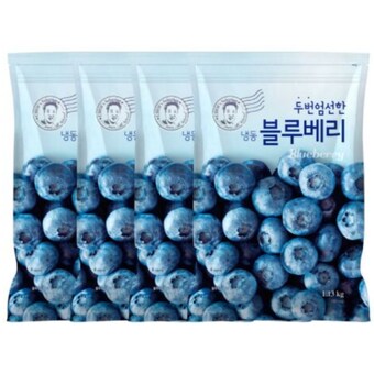 자연원 두번 엄선한 냉동 <b>블루베리</b> 1.13kg