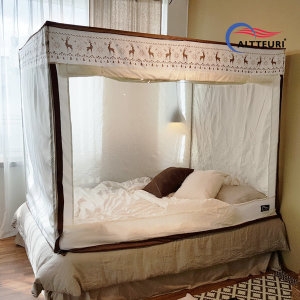 아이디인더스트리 알뜨리 2in1 사각 난방텐트 노르딕 [소형]