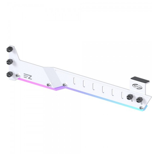 NETmate NM-HPI30918 ARGB 그래픽카드 지지대 (화이트)