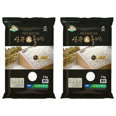 농협 강화섬쌀 삼광미플러스 백미 특등급 (2kg,2개)_이미지