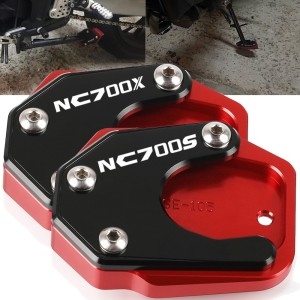 혼다 오토바이 킥 스탠드 풋 사이드 확장 패드 서포트 플레이트 NC700SX NC750SX <b>NC700</b> NC700X 2012 20..