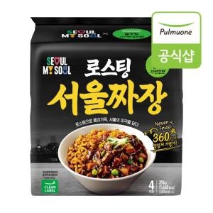 풀무원 로스팅 서울짜장 99g (4개)