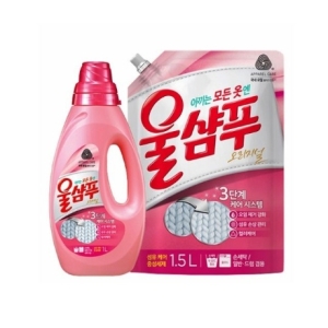 <b>울</b><b>샴푸</b> 오리지널 일반드럼 겸용 중성세제 세탁 빨래 <b>울</b>삼푸 <b>울</b>삼퓨