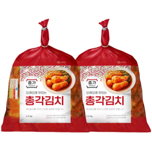 종가 총각김치 2.3kg (2개)_이미지